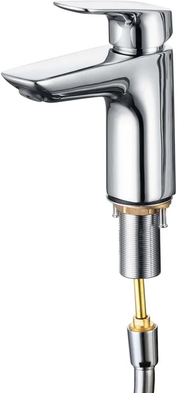 Смеситель для раковины AQUATEK Вега AQ1012CR с гигиеническим душем, хром Sancos — официальный сайт