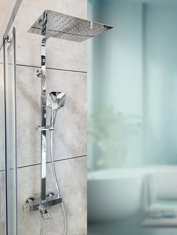 Душевая стойка AltroBagno Cascata 030401 Cr, хром Sancos — официальный сайт