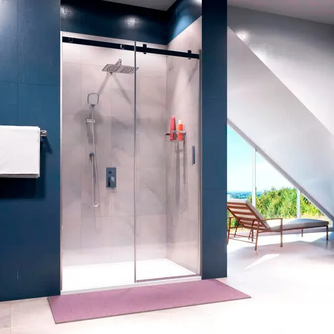 Душевая дверь в нишу Wasserkraft Alme 15R30 130 см Sancos — официальный сайт