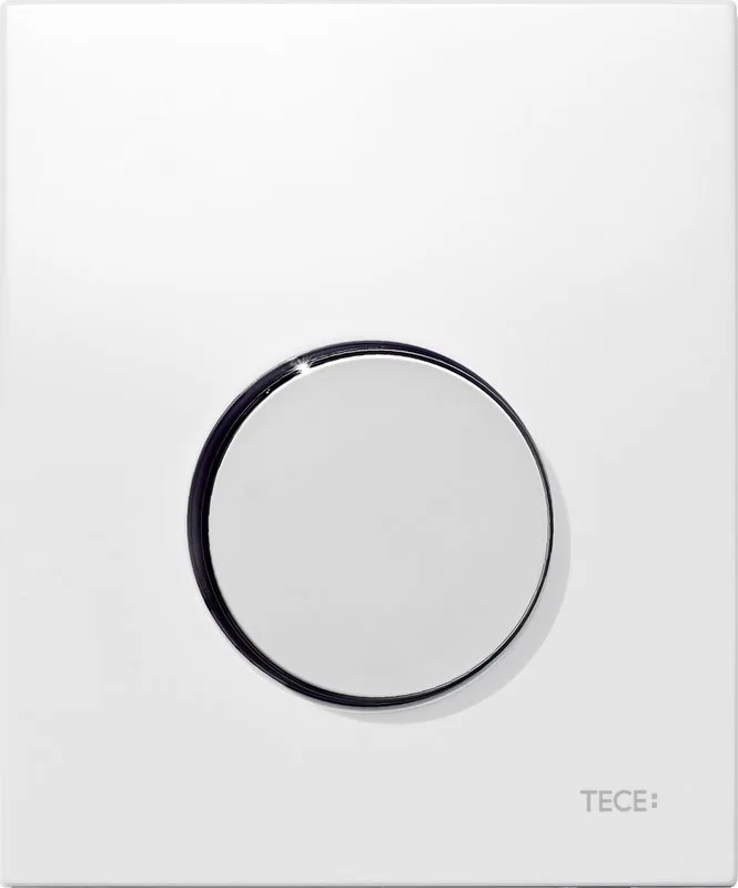 Кнопка смыва TECE Loop Urinal 9242627 белая, кнопка хром Sancos — официальный сайт