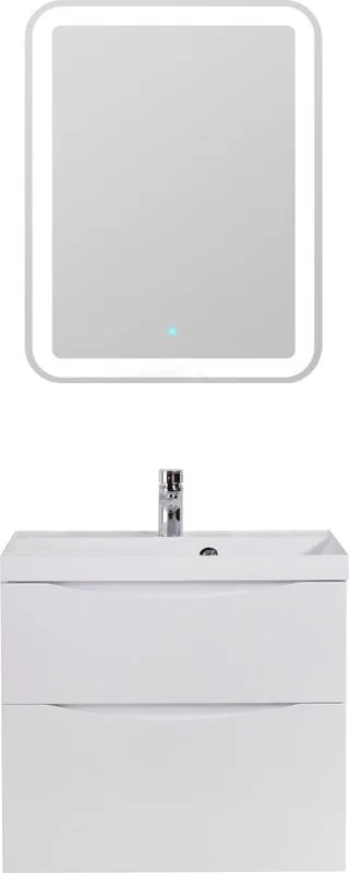Тумба под раковину без столешницы BelBagno Marino H60 bianco lucido, 70 см Sancos — официальный сайт