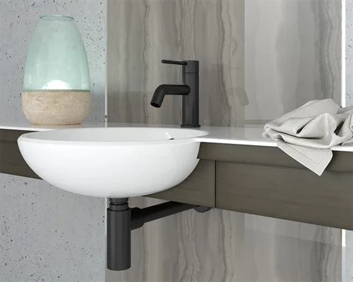 Сифон для раковины Paini Cox 78PZ849, черный Sancos — официальный сайт