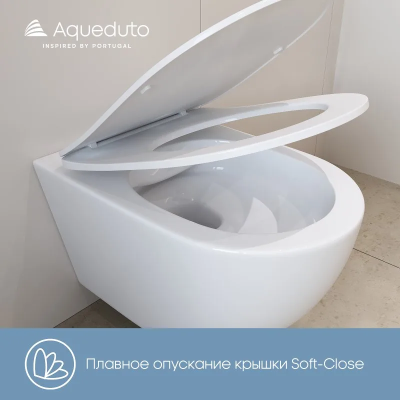 Унитаз подвесной Aqueduto Cone CON0120 с ершиком Ridder Gaudy Gaudy 2231402 розовый Sancos — официальный сайт