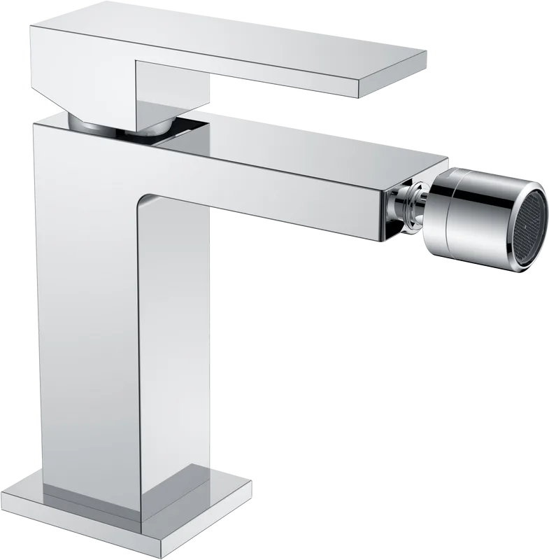 Смеситель для биде Boheme Qubic 476-CR chrome Sancos — официальный сайт