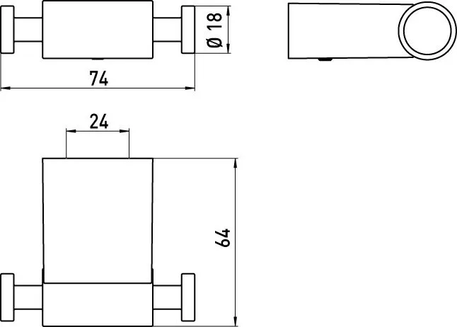 Крючок Emco System 2 3575 001 00 Sancos — официальный сайт