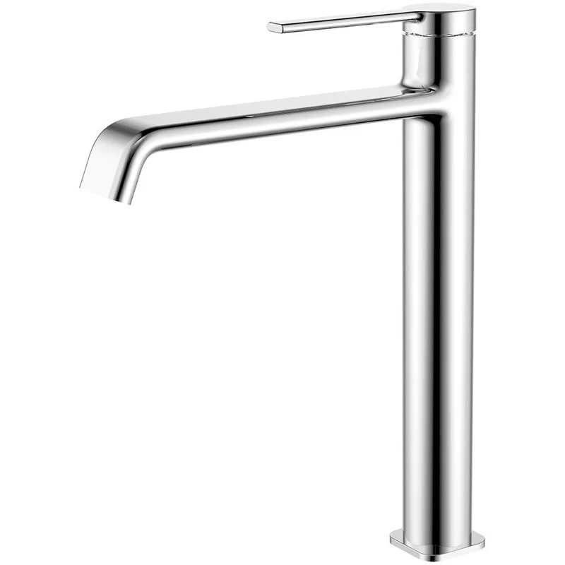 Смеситель для раковины высокий хром, AQUAme Asti AQM6414CR Sancos — официальный сайт
