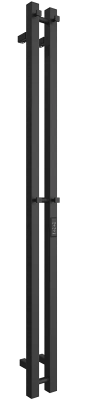Полотенцесушитель электрический Двин X-2 plaza neo 160х80, матовый черный Sancos — официальный сайт