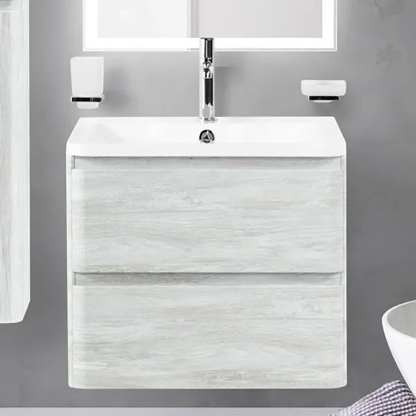 Тумба под раковину без столешницы BelBagno Albano 70 подвесная, rovere vintage bianco Sancos — официальный сайт