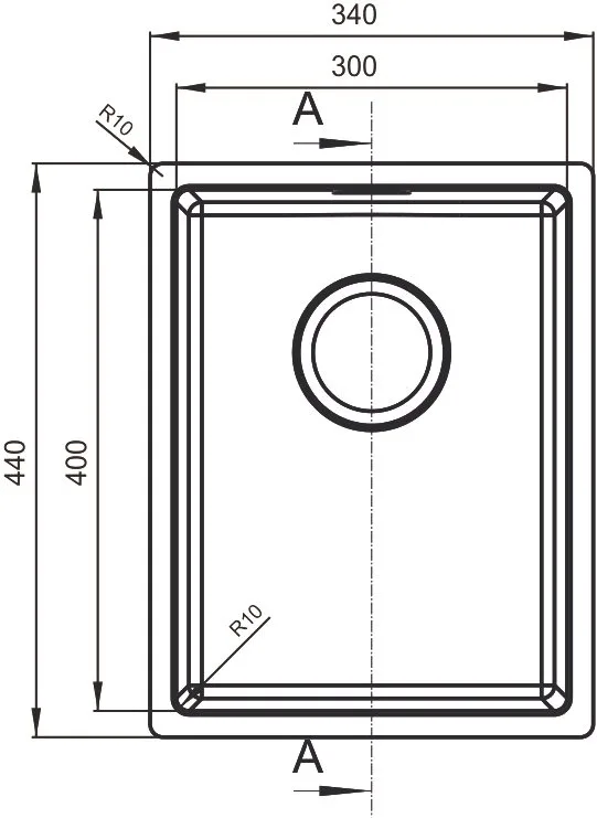 Мойка кухонная Florentina Оптима OHM.300.400 Sancos — официальный сайт