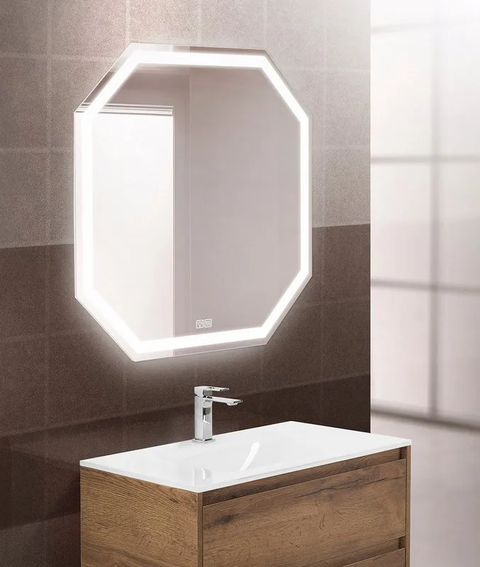 Зеркало BelBagno SPC-OTT-800-800-LED-TCH-WARM с подсветкой Sancos — официальный сайт
