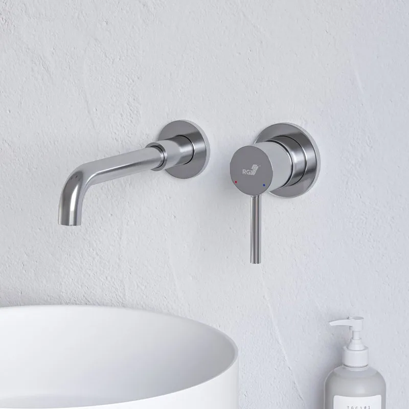 Смеситель для раковины RGW Shower Panels SP-47 С ВНУТРЕННЕЙ ЧАСТЬЮ, хром Sancos — официальный сайт