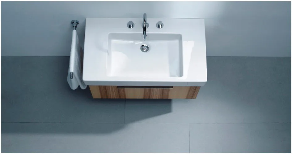 Мебельная раковина Duravit Vero 0329850000 85 см Sancos — официальный сайт