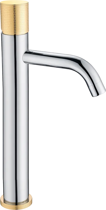 Смеситель для раковины Boheme Stick 122-CRG.2 chrome touch gold Sancos — официальный сайт