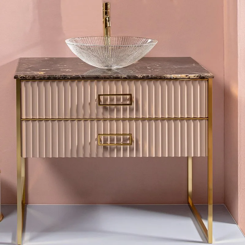 Тумба под раковину без столешницы Armadi Art Monaco 100 для столешницы капучино, золото Sancos — официальный сайт