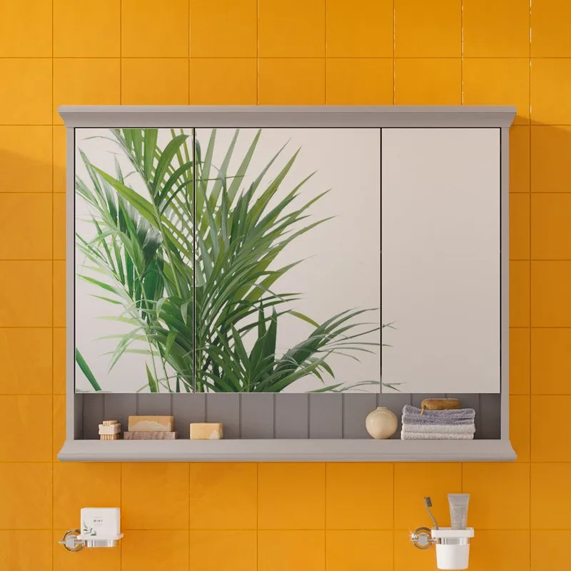 Зеркало-шкаф VitrA Valarte 80 серый матовый Sancos — официальный сайт