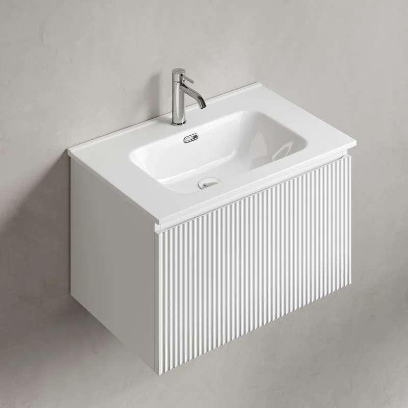 Тумба под раковину Sancos Snob R 1.0 70 подвесная Bianco (белый), SNR1.070W Sancos — официальный сайт