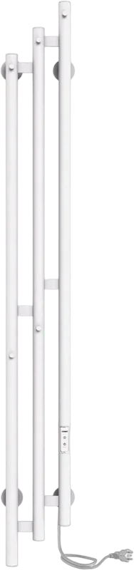 Полотенцесушитель электрический Indigo Sky LSKE150-17WMRt белый матовый Sancos — официальный сайт