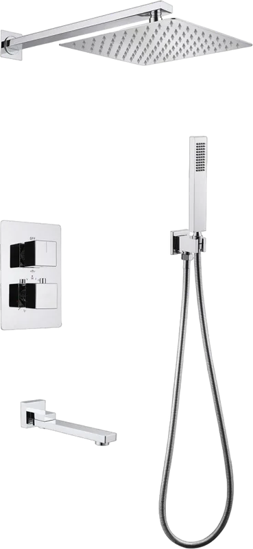 Душевой комплект Abber Daheim AF8250, С ВНУТРЕННЕЙ ЧАСТЬЮ, хром Sancos — официальный сайт
