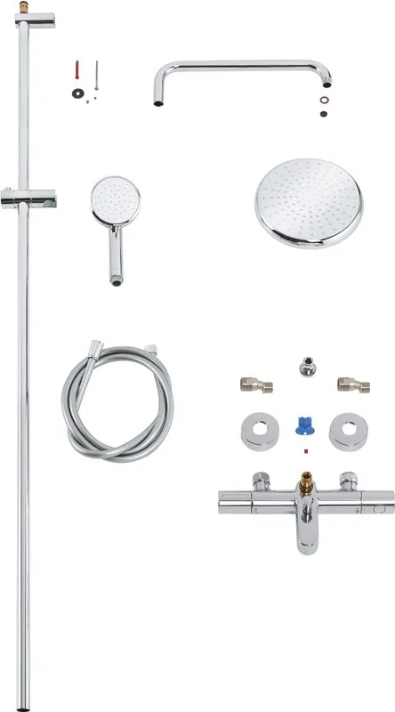 Душевая стойка Grohe Tempesta Cosmopolitan 210 26223001 Sancos — официальный сайт