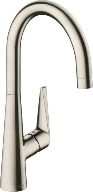 Смеситель для кухни Hansgrohe Talis M51 72816800 сталь Sancos — официальный сайт