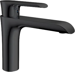 Смеситель для раковины Vincea Esse VBF-1E1MB черный матовый Sancos — официальный сайт