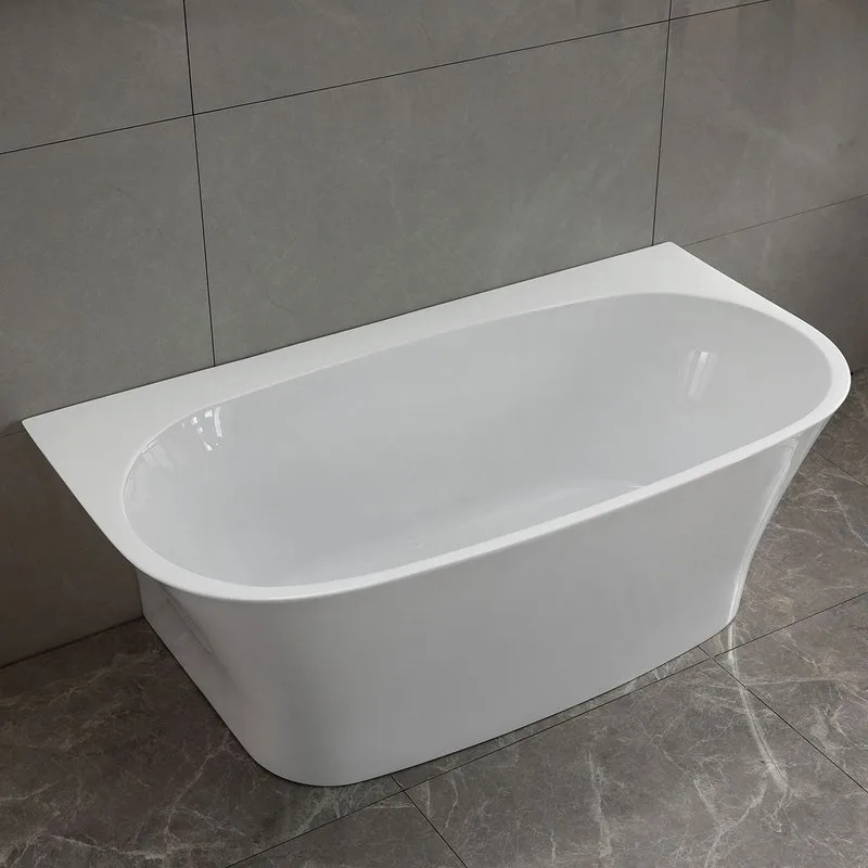 Акриловая ванна Vincea VBT-423-1700 170x90 см, пристенная, белая, овальная, с каркасом, со сливом-пе Sancos — официальный сайт