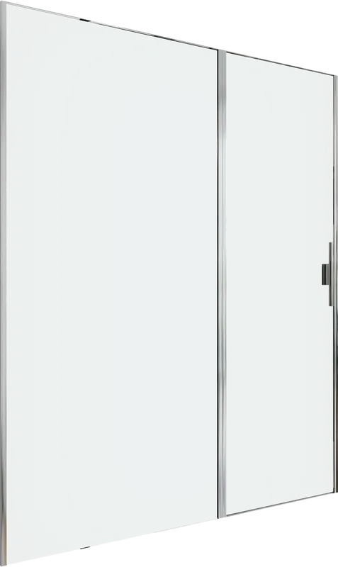 Душевая дверь в нишу Allen Brau Priority 3.31037.00 160 см, профиль хром, стекло прозрачное Optiwhit Sancos — официальный сайт