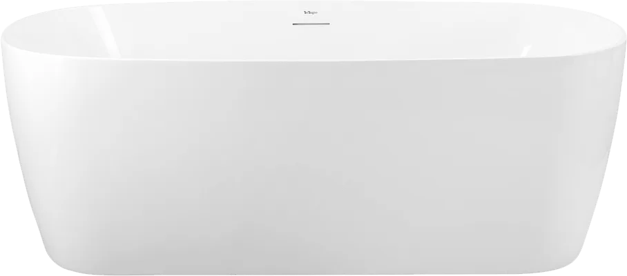 Акриловая ванна BelBagno BB415 170x80 см, отдельностоящая, белая, овальная, со сливом-переливом Sancos — официальный сайт