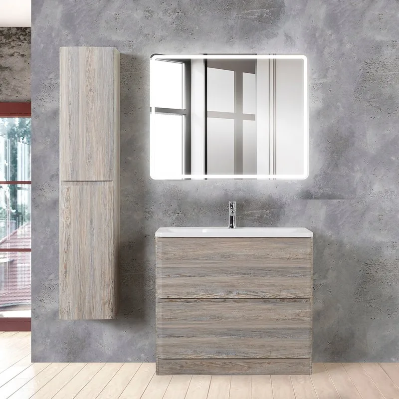Тумба под раковину без столешницы BelBagno Albano 90 напольная, pino scania Sancos — официальный сайт