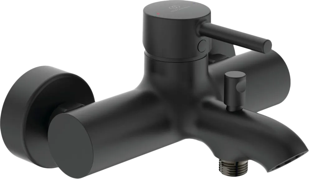 Смеситель для ванны с душем Ideal Standard Ceraline BC199XG, черный Sancos — официальный сайт