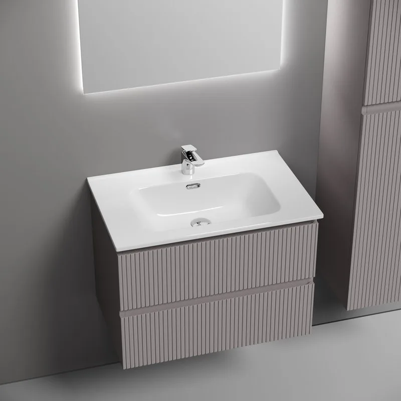 Тумба под раковину Sancos Snob T 70 подвесная Doha soft (пыльная роза), SNT70SM Sancos — официальный сайт