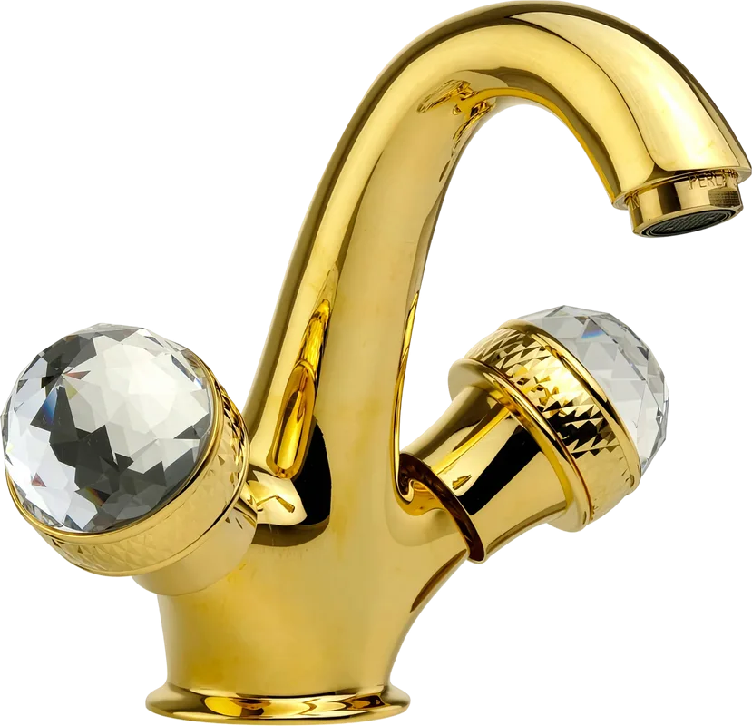 Смеситель для раковины Migliore Axo Swarovski 18510 золото Sancos — официальный сайт