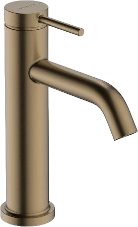 Смеситель для раковины Hansgrohe Tecturis S 110 73311140 шлифованная бронза Sancos — официальный сайт
