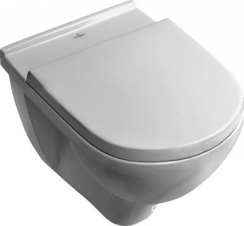 Крышка-сиденье Villeroy & Boch O.Novo 9М38 S101 с микролифтом, петли хром Sancos — официальный сайт