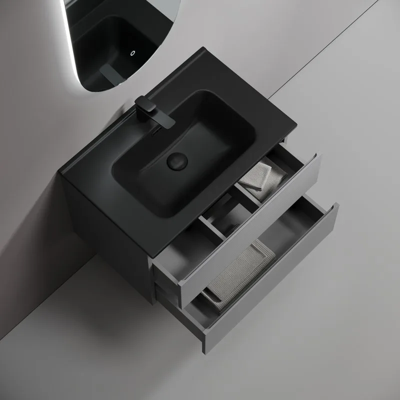 Тумба с раковиной Sancos Folk 70 grey soft, раковина CN7007MB Sancos — официальный сайт