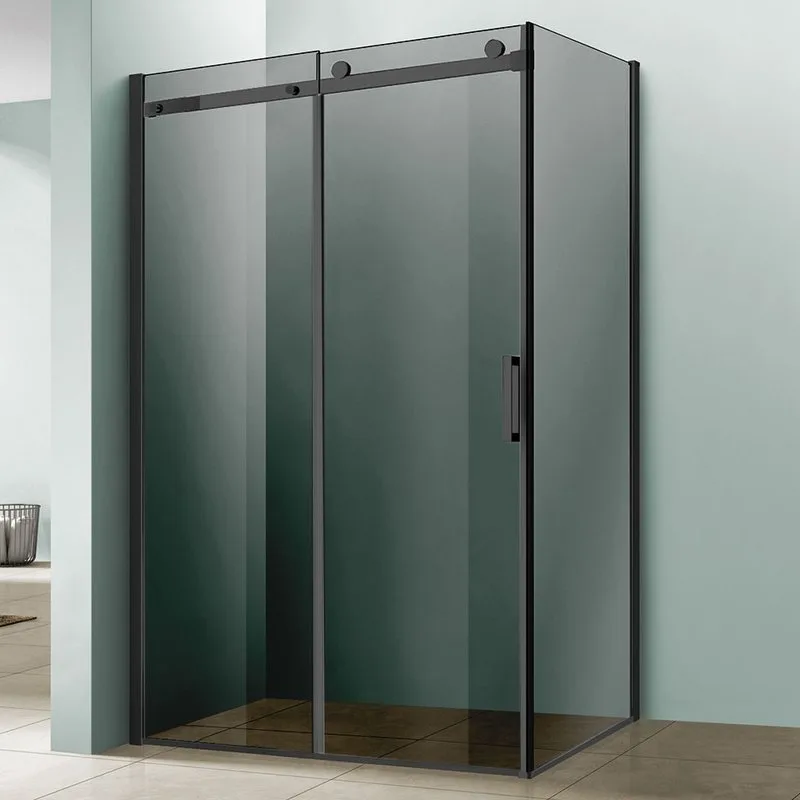 Душевой уголок Vincea Como VSR-1C9012CGB 120х90 см, профиль черный Sancos — официальный сайт
