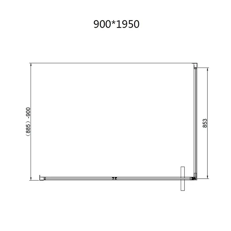 Душевой уголок Vincea Slim VSR-4SLP9012CLGM 120х90 см, профиль вороненая сталь, стекло прозрачное Sancos — официальный сайт