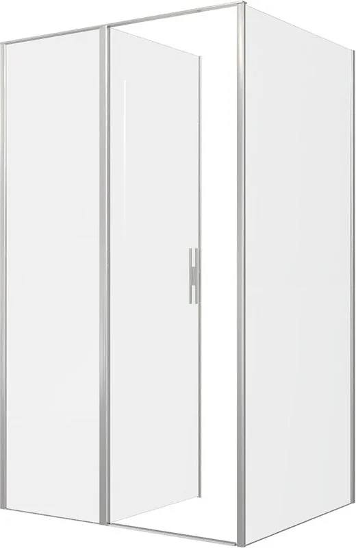Душевой уголок Allen Brau Priority 120x100, профиль серебро браш, стекло прозрачное Sancos — официальный сайт