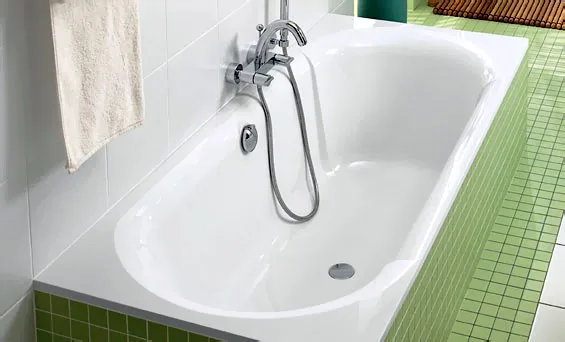 Акриловая ванна Villeroy & Boch Oberon UBQ199OBE2V-01 190x90 см, встраиваемая, цвет альпийский белый Sancos — официальный сайт