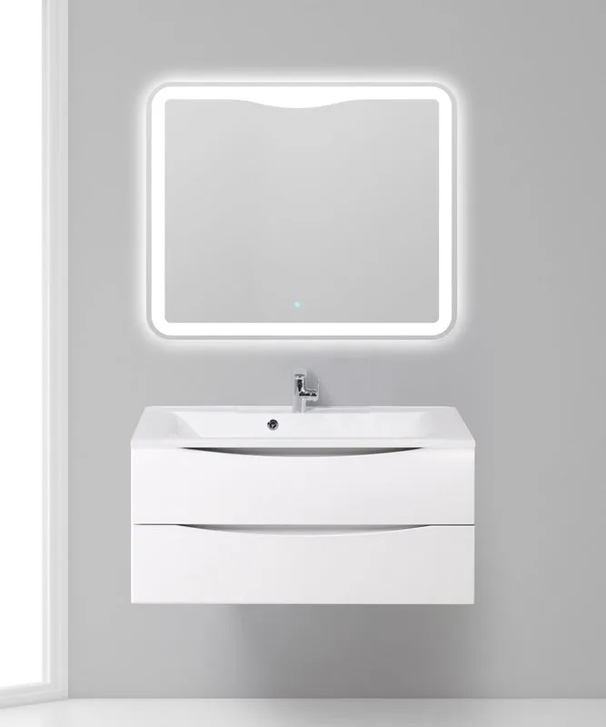 Тумба под раковину без столешницы BelBagno Marino 100 bianco lucido, подвесная Sancos — официальный сайт