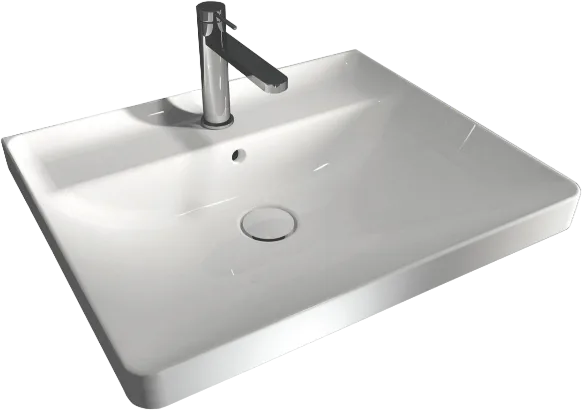 Мебельная раковина Hatria Canalgrande Y1EJ01 60 см Sancos — официальный сайт