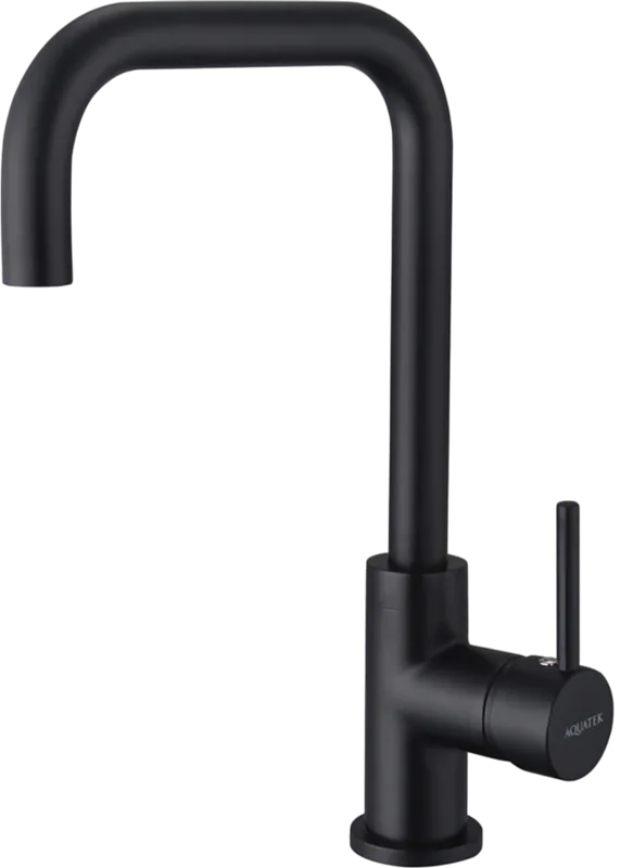 Смеситель для кухни AQUATEK AQ1080MB матовый черный Sancos — официальный сайт