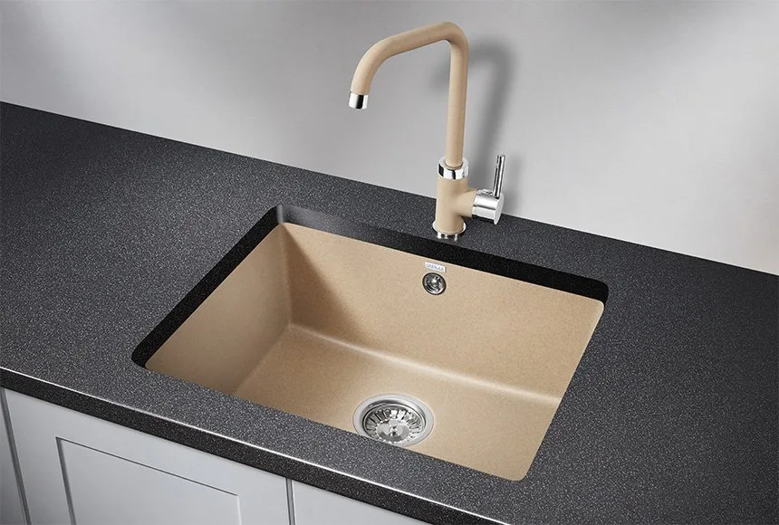 Мойка кухонная Granula 5551, песок Sancos — официальный сайт