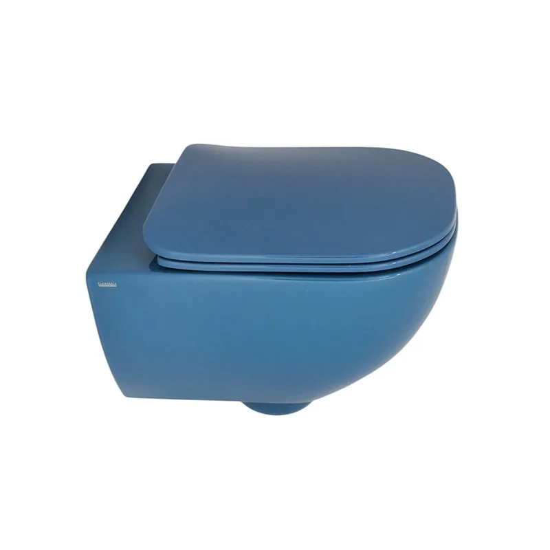 Унитаз подвесной Plumberia Selection Ixo ceramica KIT XO5000BD Slim безободковый, с микролифтом, гля Sancos — официальный сайт