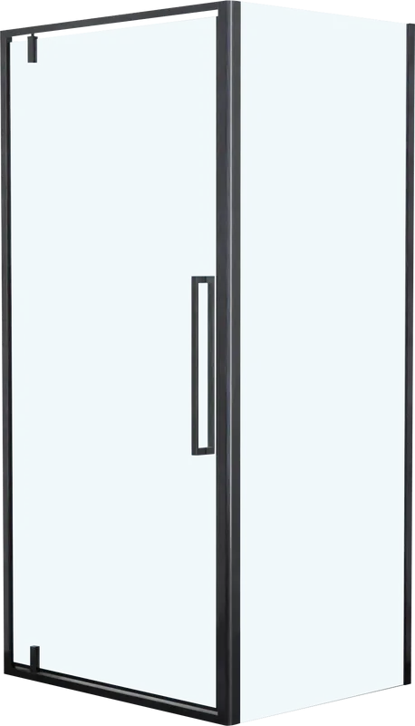 Душевой уголок RGW Stilvoll SV-02B+90 см (79-82)x90x200 профиль черный матовый, стекло прозрачное Sancos — официальный сайт