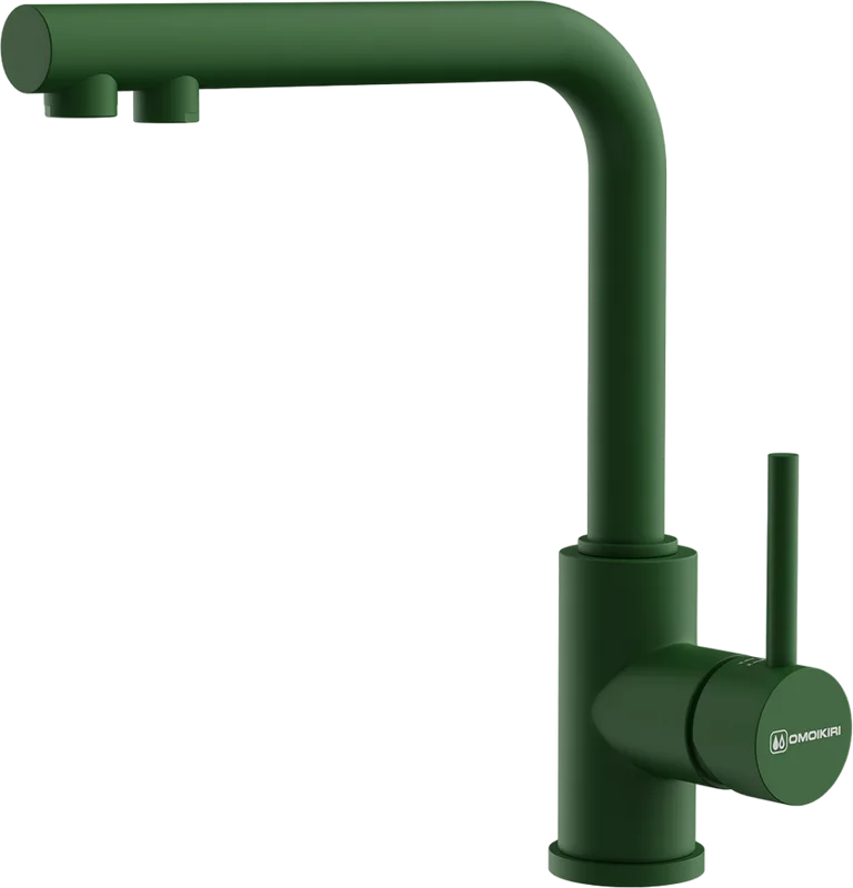 Смеситель для кухни Omoikiri Nakagawa 2 Plus RG royal green Sancos — официальный сайт