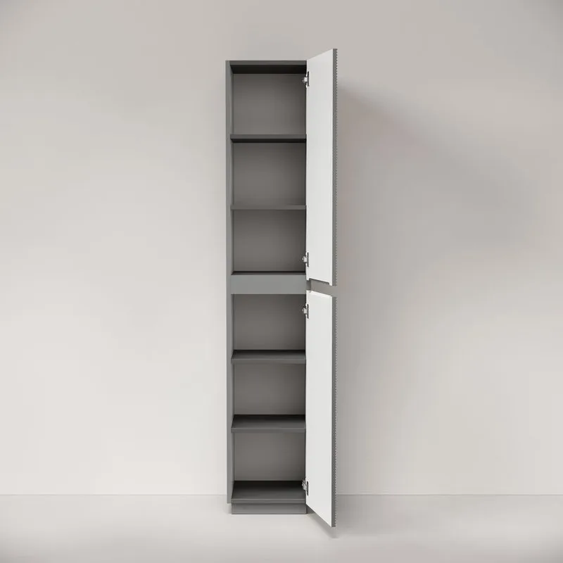 Шкаф-пенал для ванной напольный Sancos Folk Floor 350х350х1880 мм, Ergraut soft Sancos — официальный сайт