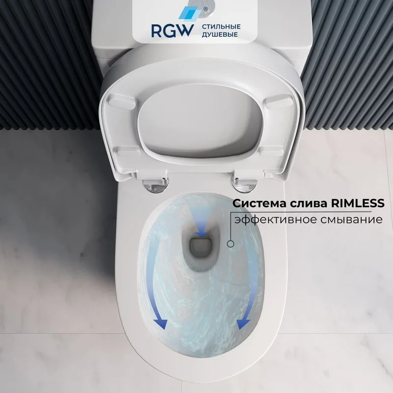 Унитаз-компакт напольный RGW SW-03 Sancos — официальный сайт