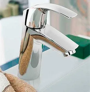 Смеситель для раковины Grohe 23324001 хром Sancos — официальный сайт
