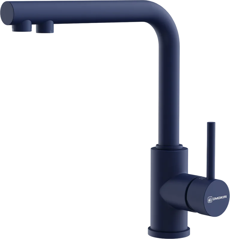 Смеситель для кухни Omoikiri Nakagawa 2 Plus IB indigo blue Sancos — официальный сайт